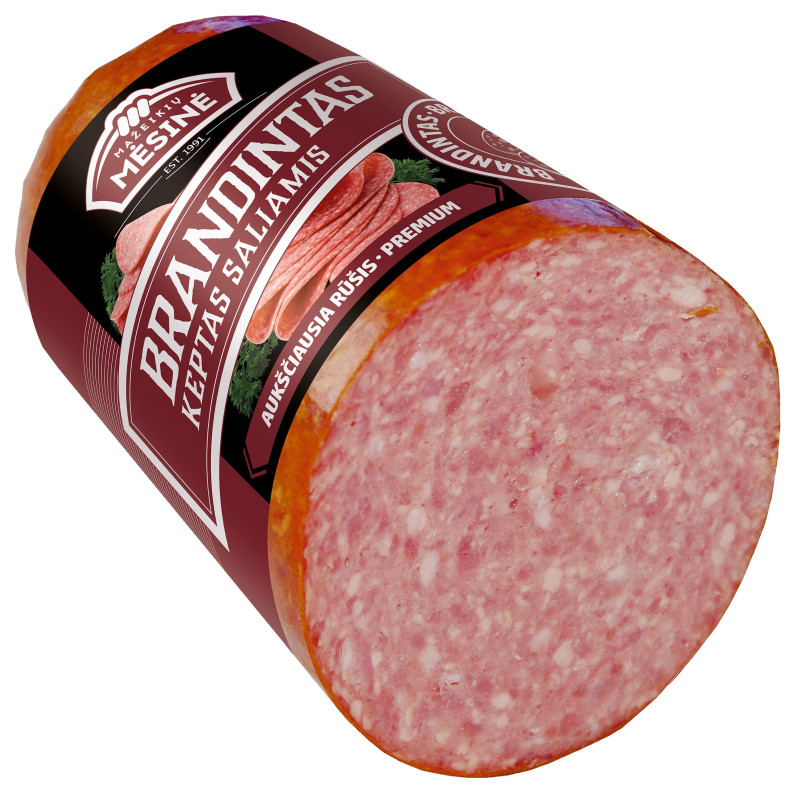 Keptas brandintas saliamis 500g