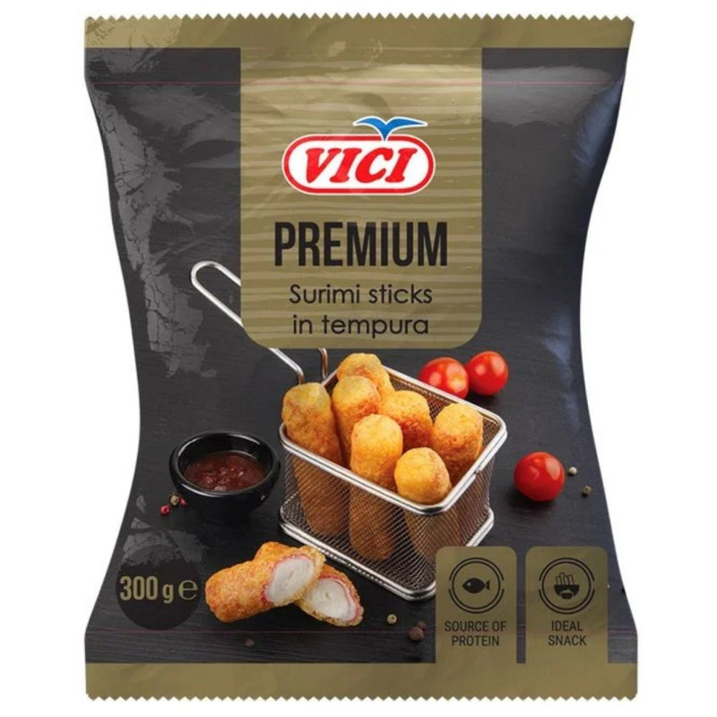 Surimi lazdelės tempuroje VIČI, 300g