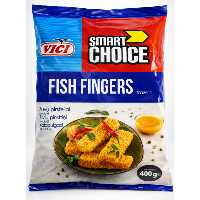 Žuvų piršteliai Smart Choice, 400g