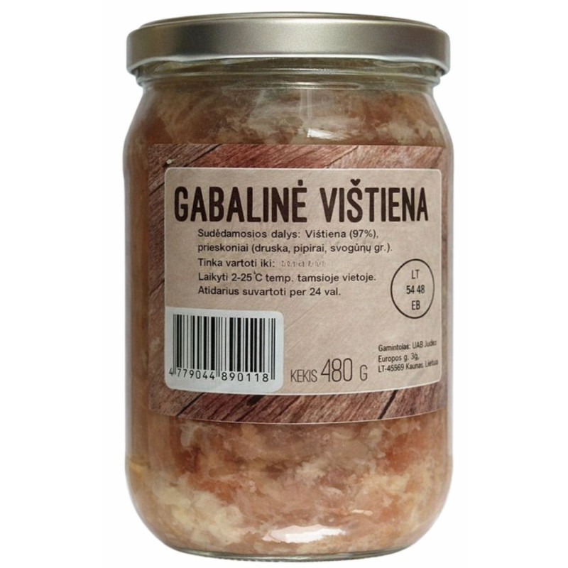 Gabalinė Vištiena  480g