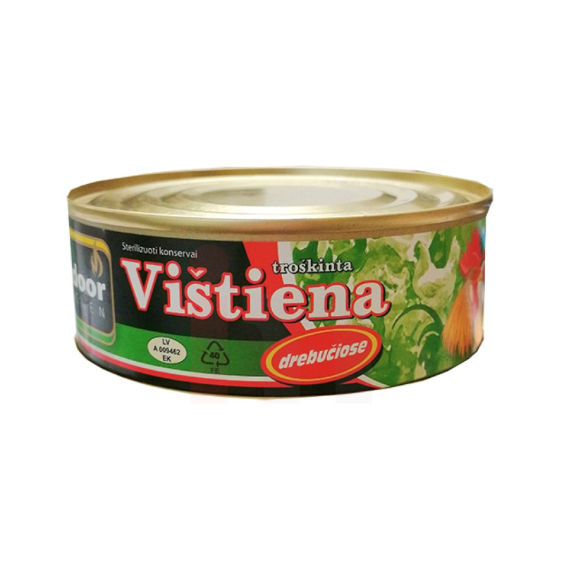 Vištiena troškinta  drebučiuose  240g