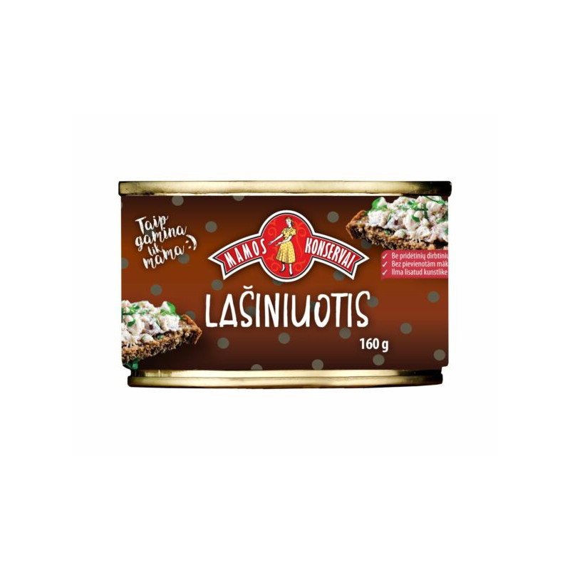 Kiaulienos taukai Mamos konservai  160g