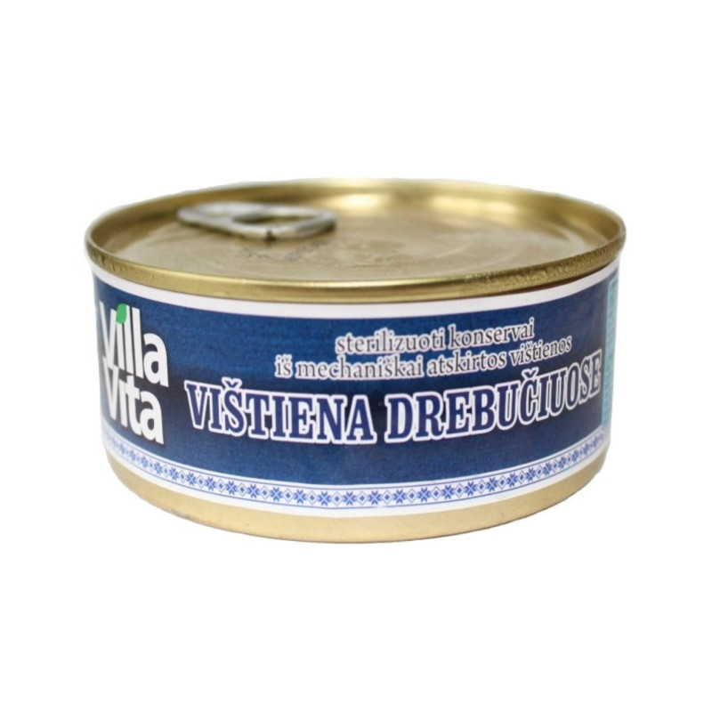 Sterilizuoti konservai  Villa Vita Vištiena drebučiuose 250g