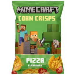 Kukurūzų traškučiai Minecraft Pizza  60g