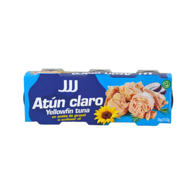 Tunas saulėgrąžų aliejuje 240g(80g*3vnt)