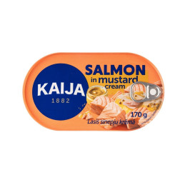 Lašišos filė su anglišku garstyčių kremu 170g