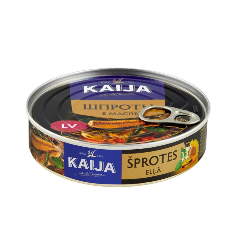 Rūkyti šprotai aliejuje 160g