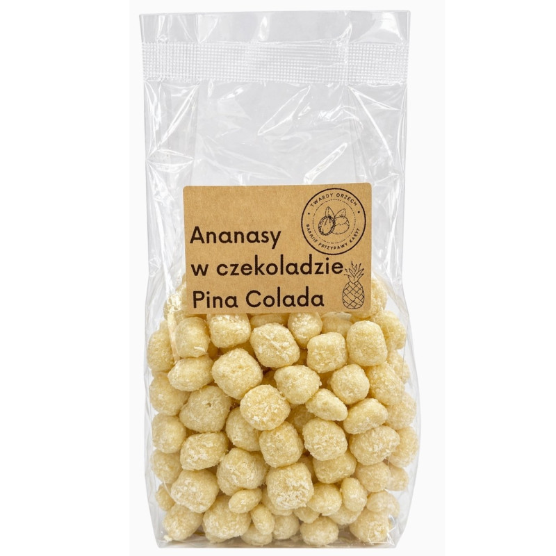 Ananasai baltajame šokolade  Pina Colada, 200g