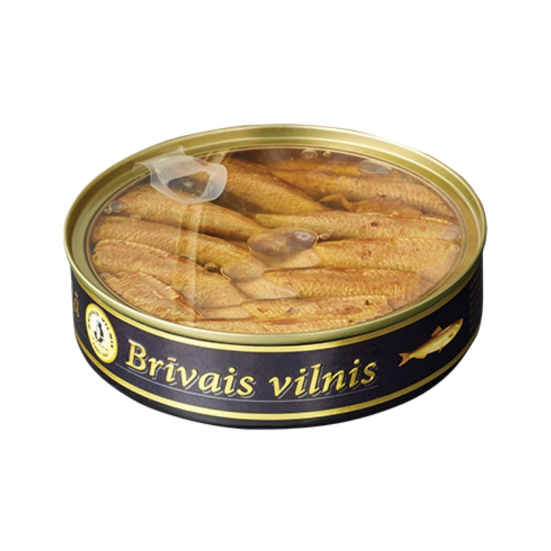 Šprotai aliejuje Brivais vilnis  160g/112g