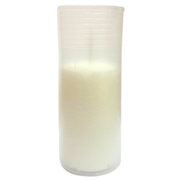 Žvakės įdėklas TUBA 1  Esant palankioms oro sąlygoms dega iki 36h