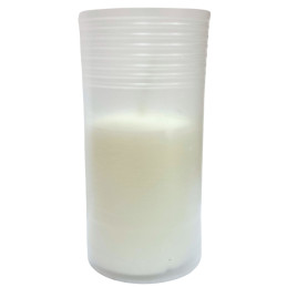 Žvakės įdėklas TUBA 7  Esant palankioms oro sąlygoms dega iki 24h