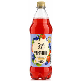 Alaus kokteilis Good Sip braškų ir mėlynių skonio (6%), 1l