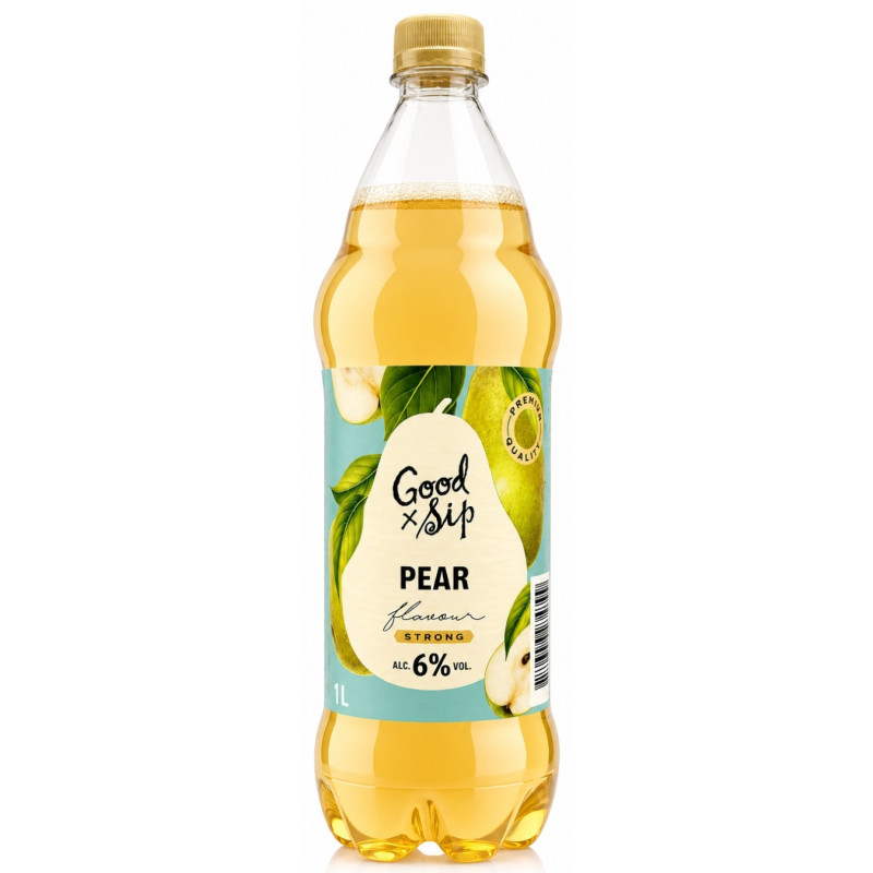 Alaus kokteilis Good Sip kriaušių skonio (6%), 1l