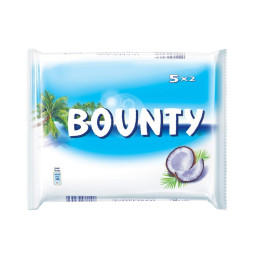 Šokoladinis batonėlis Bounty su švelniu kokoso įdaru 5x (2x28.5)g