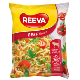 Greitai paruošiami makaronai Reeva jautienos skonio,85g