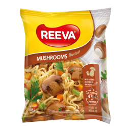 Greitai paruošiami makaronai Reeva grybų skonio,85g