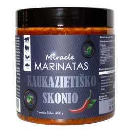 Marinatas Miracle kaukazietiško skonio, 500g