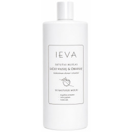 Skystas muilas Ieva 1000 ml ličio vaisių ir obuolių
