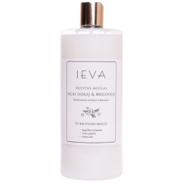 Skystas muilas su Ieva 1000 ml Acai uogų ir migdolų