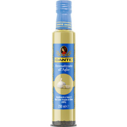 Alyvuogių aliejus Olio Dante Extra Virgin su česnakais, 250ml