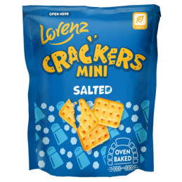 Sūdyti krekeriai Crackers mini, 100g