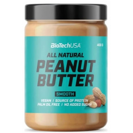 BioTech Smooth žemės riešutų užtepas, 400g