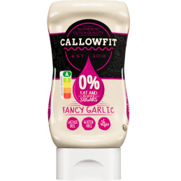 Callowfit Fancy Garlic padažas su saldikliu, 300ml