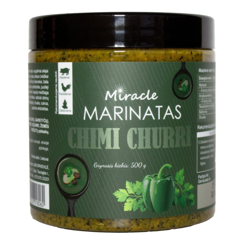 Marinatas MIRACLE  Chimi churri, 500g