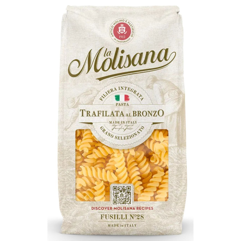 Makaronai LA MOLISANA Fusilli N 28, sraigteliai, 500g