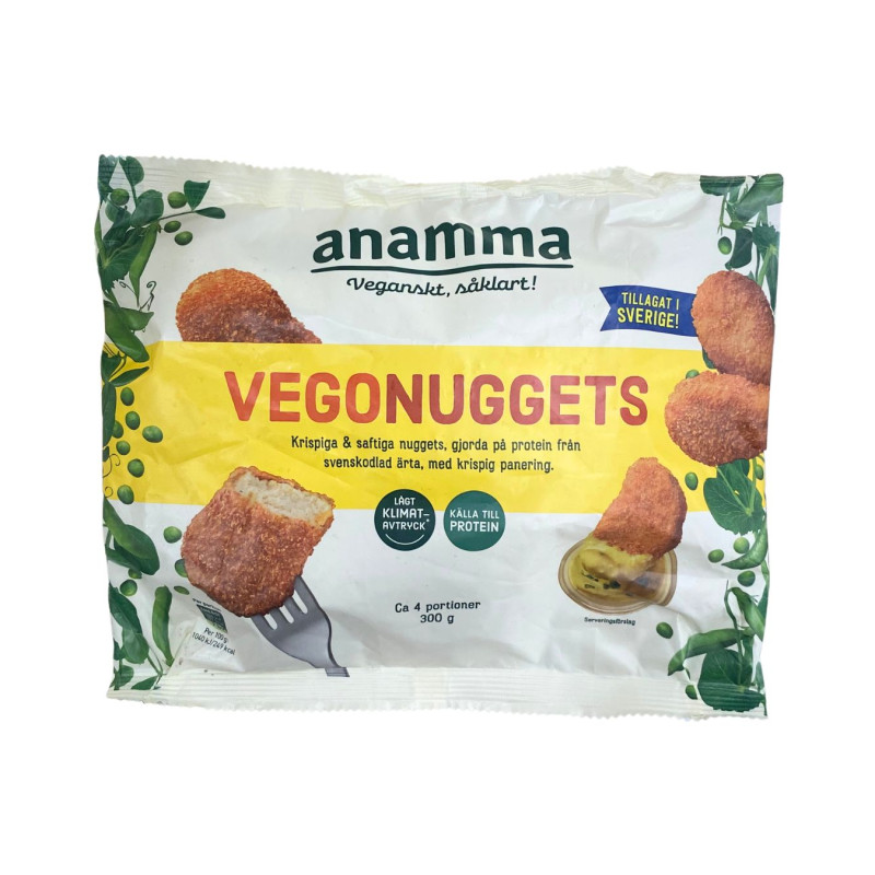 Šaldyti žirnių kepsneliai Anamma, 300g