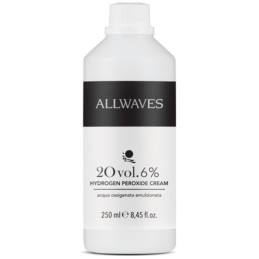 Oksiduojantis emulsinis kremas 20vol. 6% Allwaves, 250ml