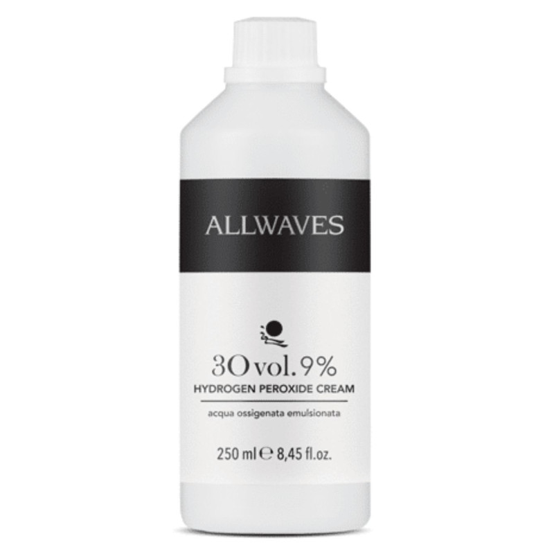 Oksidacinė emulsija 30vol. 9% Allwaves, 250ml