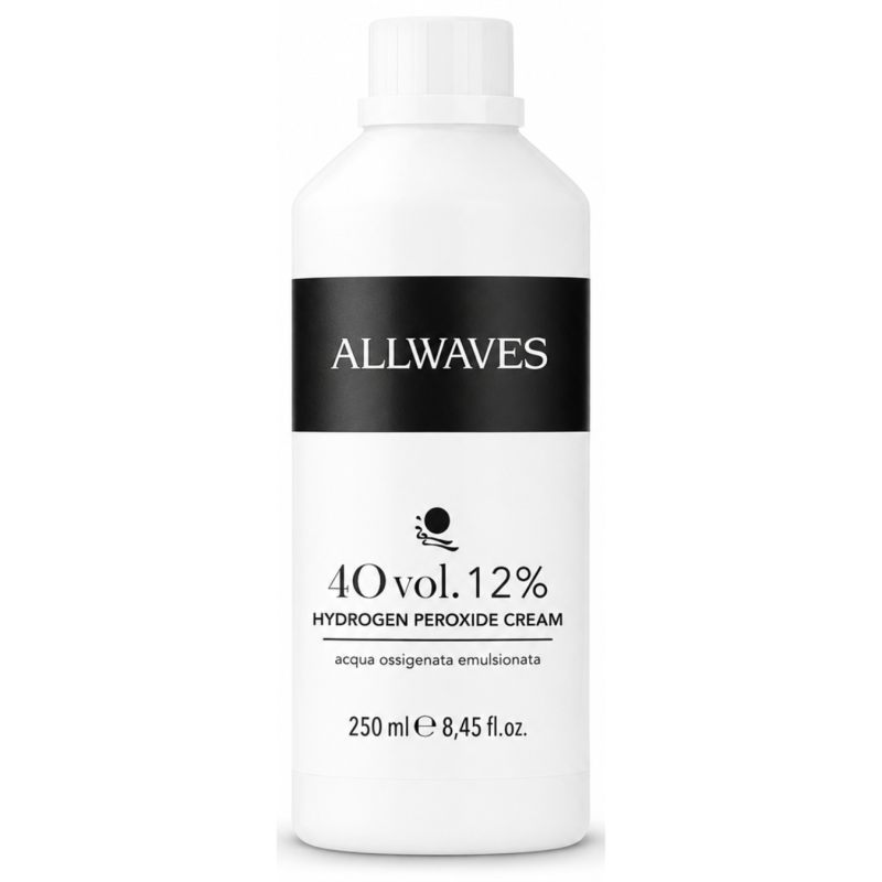 Oksiduojanti emulsija 40vol. 12% Allwaves, 250ml