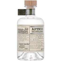 Alaus spiritas Pakruojo dvaro Apynio Krištolinis (43%), 500 ml