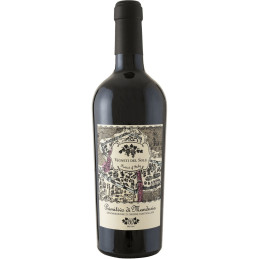 Raudonas  sausas vynas Vigneti Del Sole Primitivo (14%), 750 ml