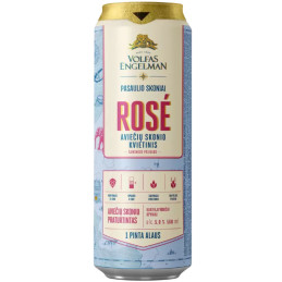 Alus VOLFAS  ENGELMAN  Pasaulio skoniai ROSE (5%), 568 ml