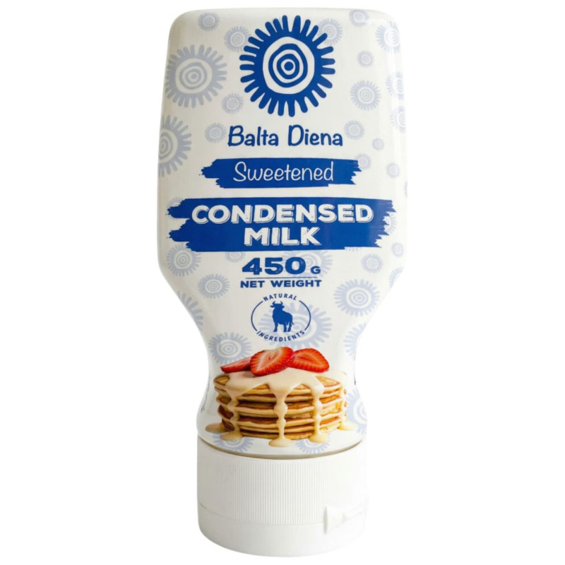 Saldintas sutirštintas pienas Balta diena, 450g