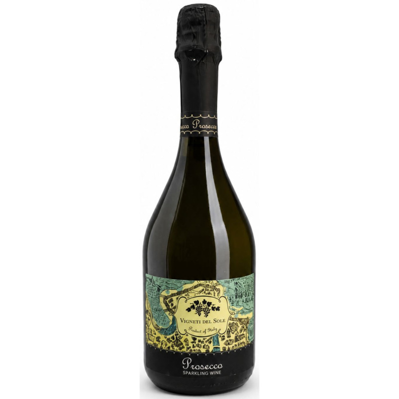 Putojantis vynas Vigneti D'Sole Prosecco Treviso Brut (11%), 750 ml