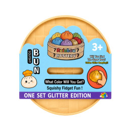 Žaislas SQUISHY BUN MYSTERY DUMPLING GLITTER EDITION