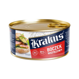 Konservuota kiaulienos šoninė Krakus, 300g