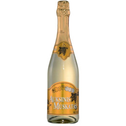 Baltasis saldus vyno gėrimas Auksinis Muskatas (8%), 750 ml