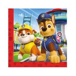 Servetėlės popierinės 20vnt  33*33 cm Paw Patrol