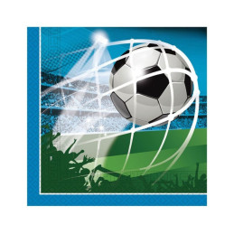 Servetėlės popierinės 20vnt  33*33 cm Futbolas
