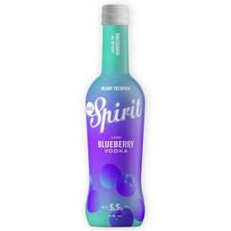 Gazuotas alkoholinis kokteilis MG Spirit Blueberry (5,5%), 275 ml