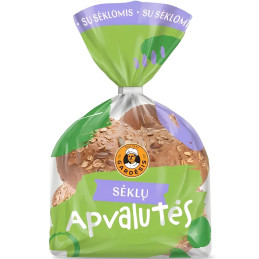 Gardėsio bandelės su sėklomis Apvalutės, 200g