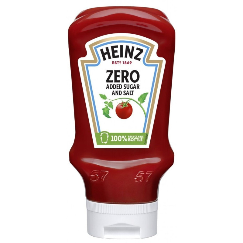 Kečupas Heinz zero, 400ml/425g