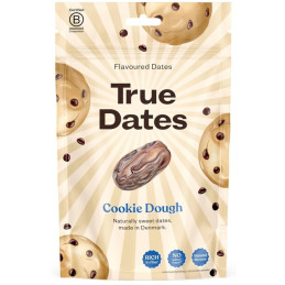 Datulės be kauliukų sausainių tešlos skonio True Dates, 100g