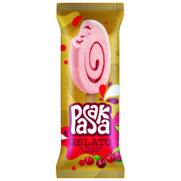 Ledai"Pasaka gelato" 90ml/67g "vasaros uogų"griet. su derbentų ir spanguolių įdaru