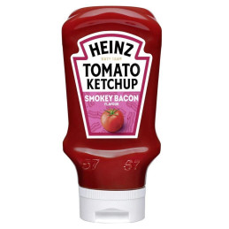 Pomidorų kečupas Heinz Smokey Bacon, 460g