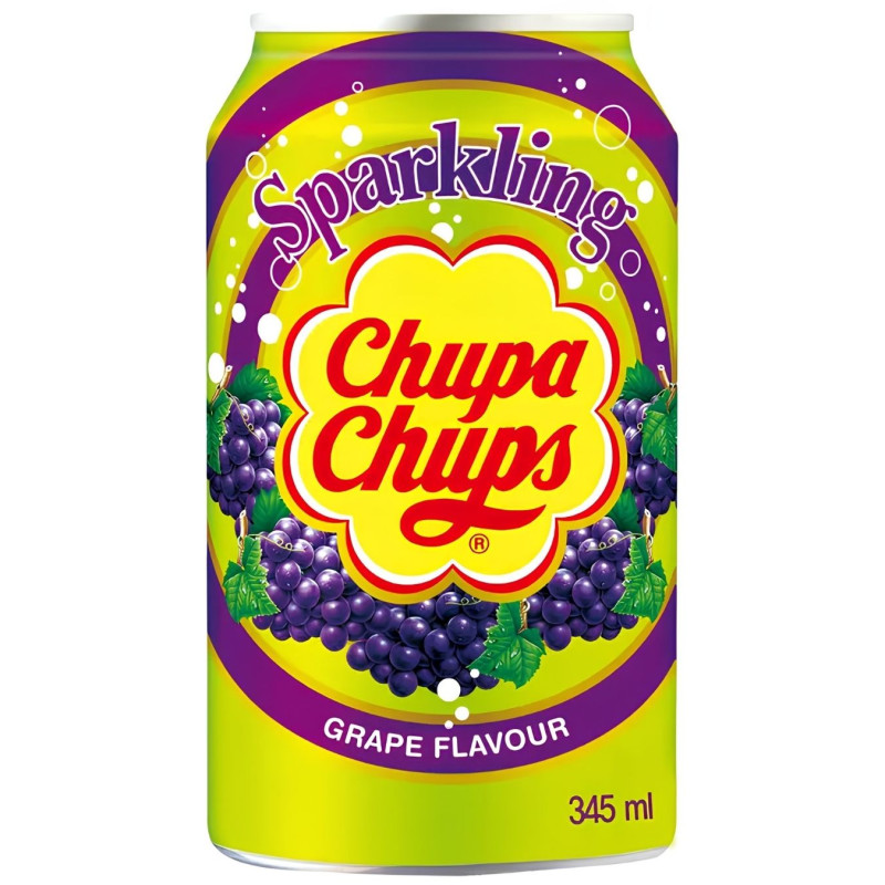 Gazuotas gėrimas Chupa chups 345ml Grape